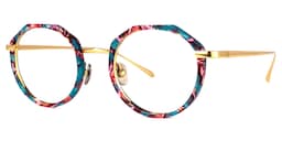 Erin Geometric Floral Glasses1