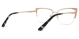 Kandee Square Floral Glasses3