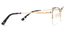 Kandee Square Floral Glasses2