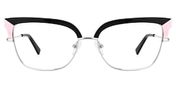 Marcsa Browline Black Glasses0