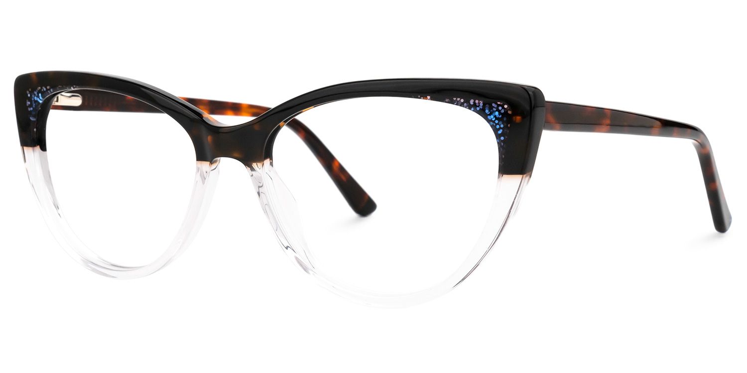 Linette Cateye Tortoise Glasses | Zeelool Glasses1