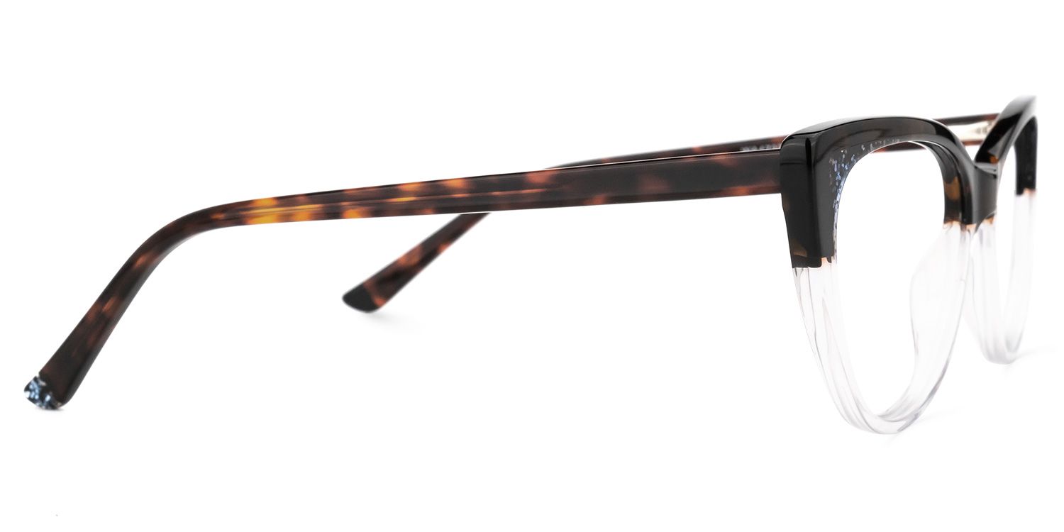 Linette Cateye Tortoise Glasses | Zeelool Glasses2