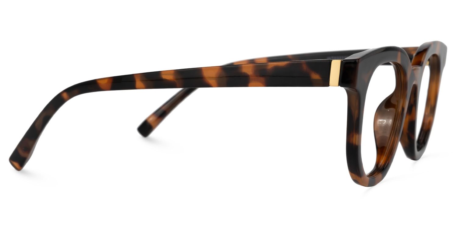Shareka Square Tortoise Glasses | Zeelool Glasses