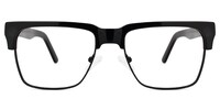 Mienzer Browline Black Glasses0