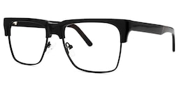 Mienzer Browline Black Glasses1