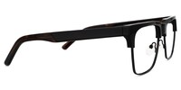 Mienzer Browline Black Glasses2