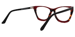 Frankens Geometric Red Glasses3
