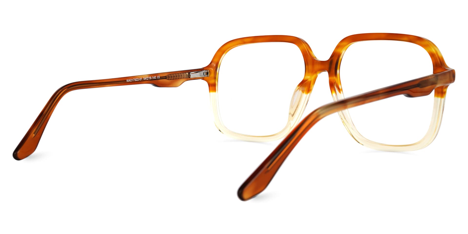 Caroline Square Two-Tone Glasses | Zeelool Glasses3