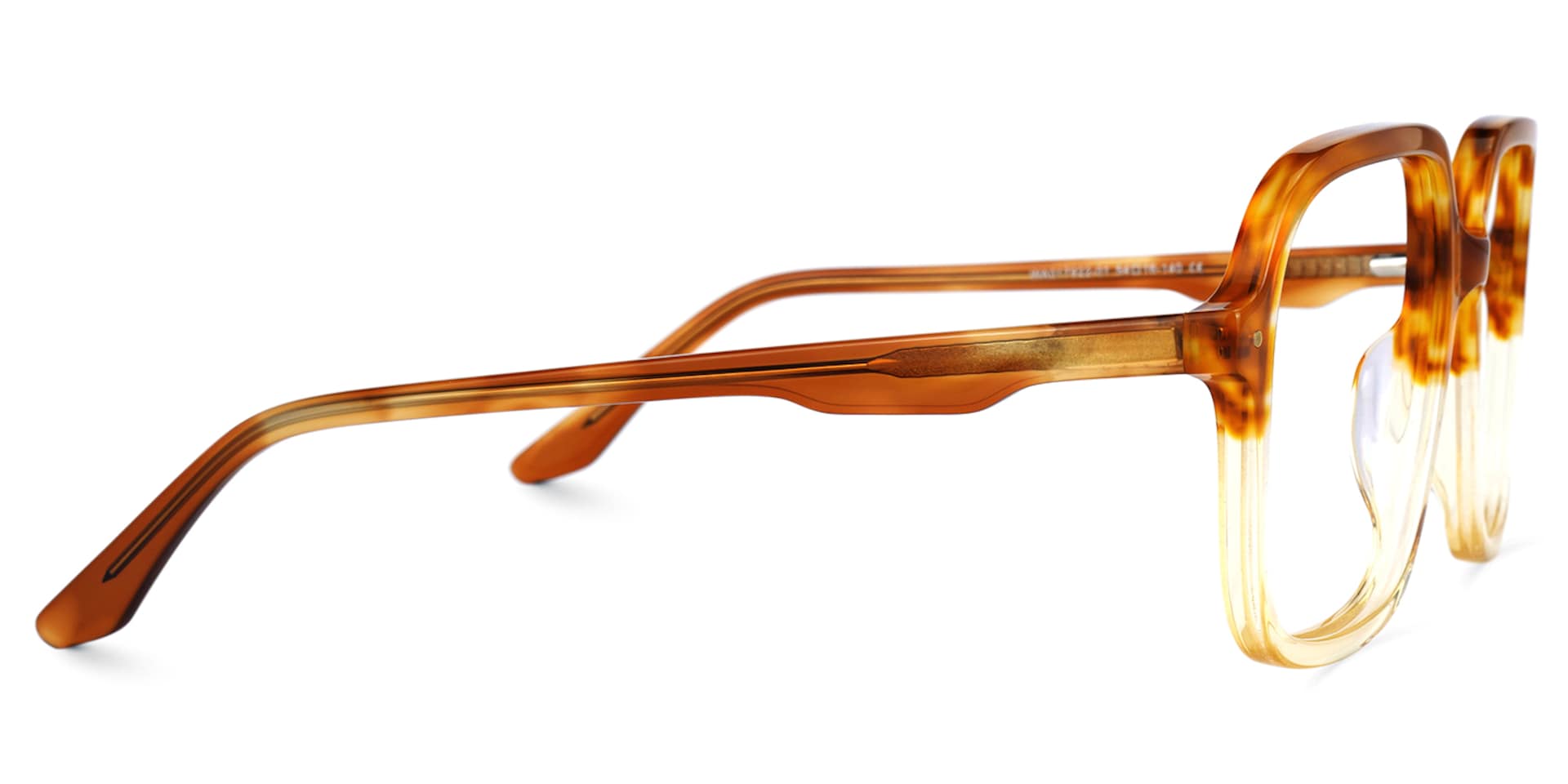 Caroline Square Two-Tone Glasses | Zeelool Glasses2