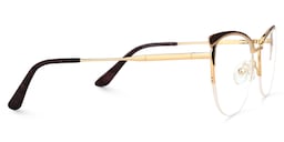 Pendy Browline Dark-Red Glasses2