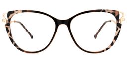 Gisela Cateye Tortoise Glasses0