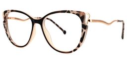 Gisela Tortoise Cat eye Glasses1