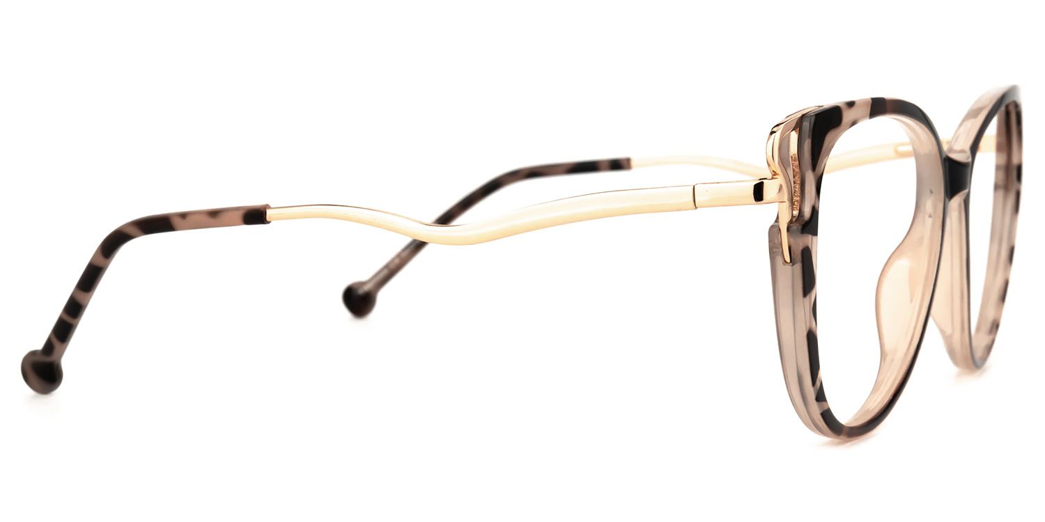 Gisela Cateye Tortoise Glasses | Zeelool Glasses2