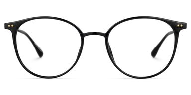 Judsy Round Black Glasses