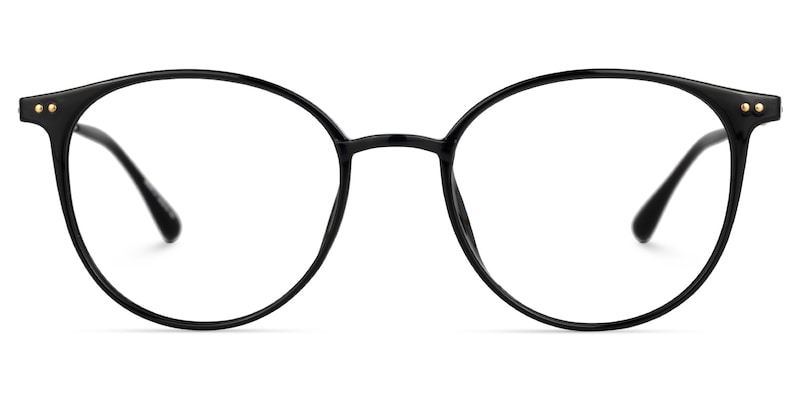 Judsy Round Black Glasses