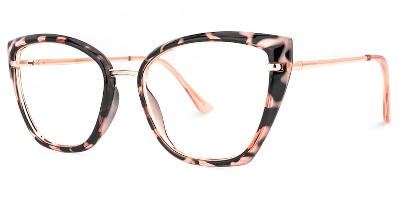 Guzman Cateye Tortoise Glasses | Zeelool Glasses1