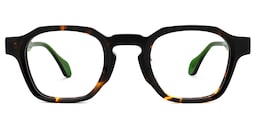 Faedo Square Tortoise Glasses0