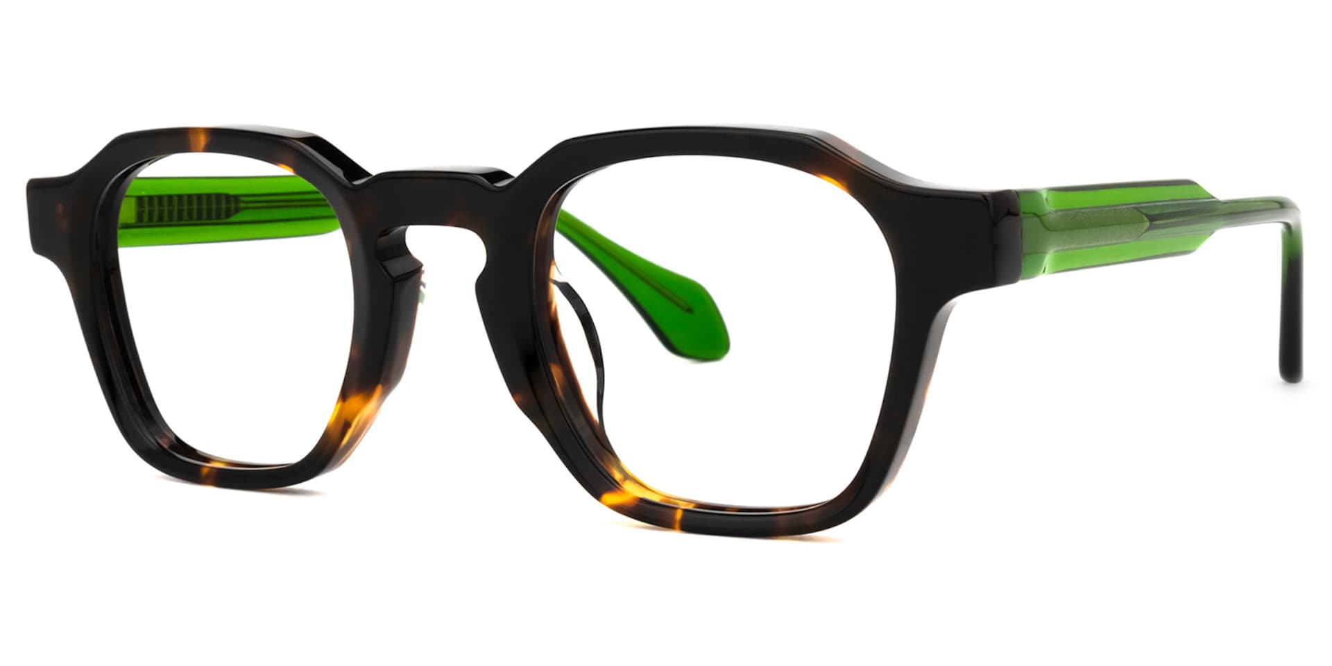 Faedo Square Tortoise Glasses | Zeelool Glasses1