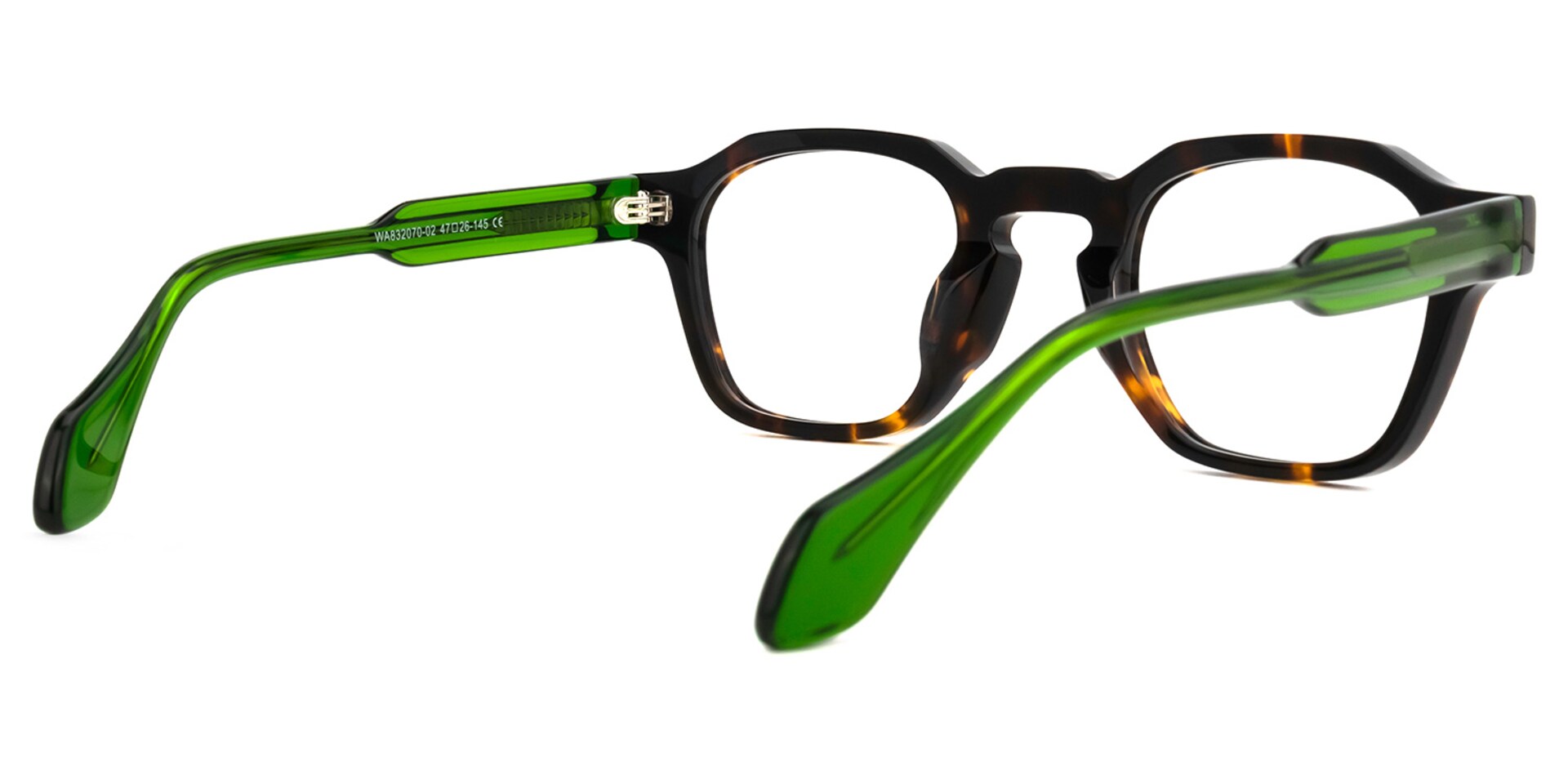 Faedo Square Tortoise Glasses | Zeelool Glasses3