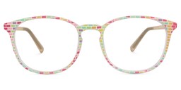 Dorislyn Round Multicolor Glasses0