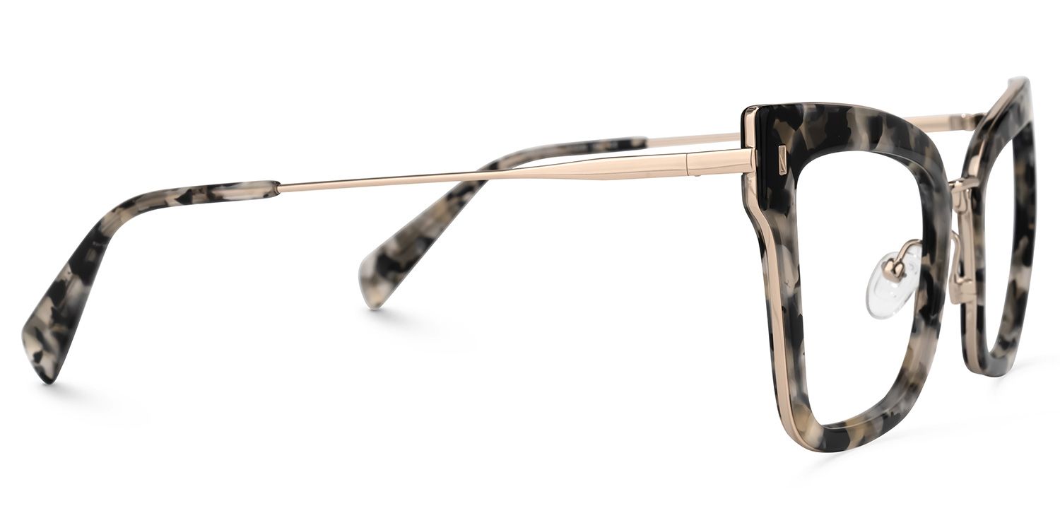 Tashawna Cateye Gray-Tortoise Glasses | Zeelool Glasses