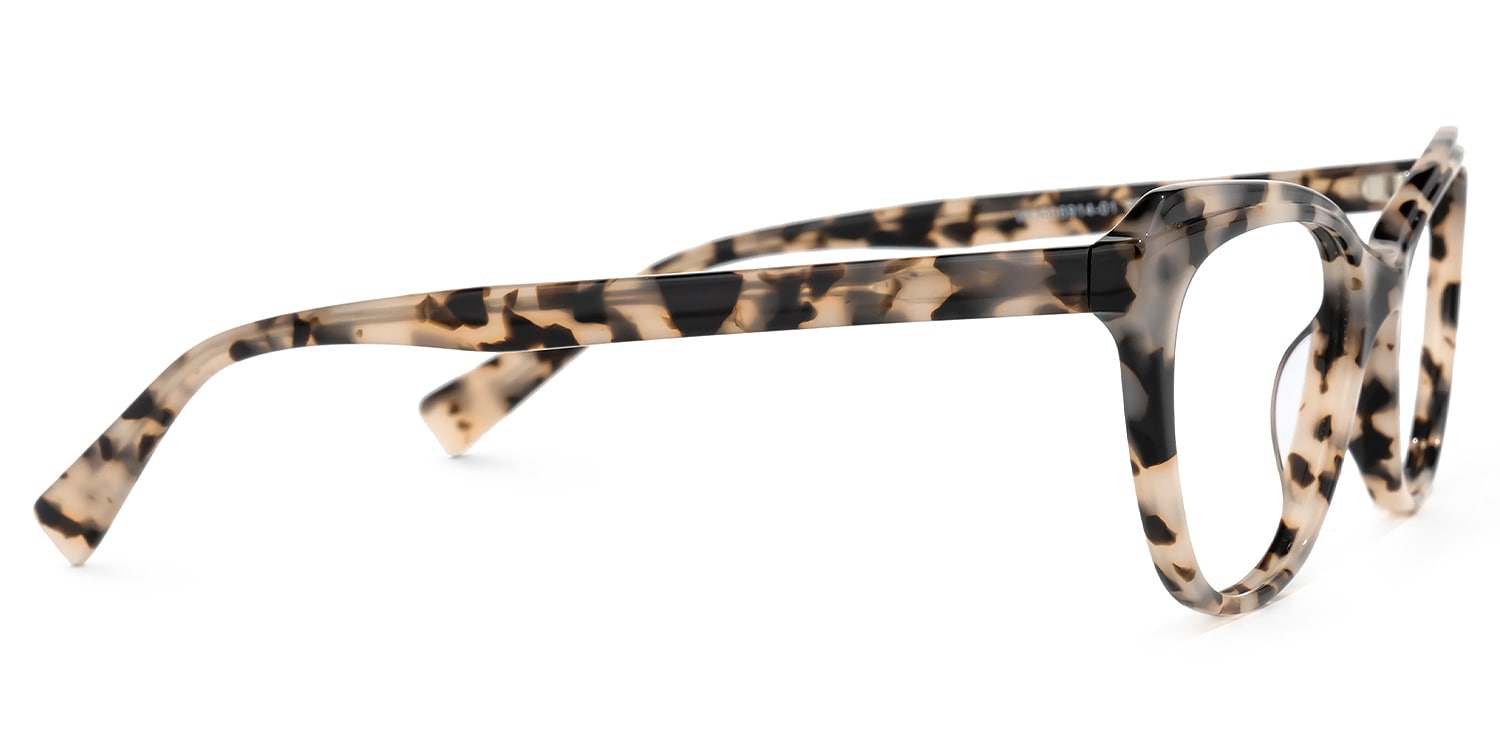 Shantay Cateye Light-Tortoise Glasses | Zeelool Glasses