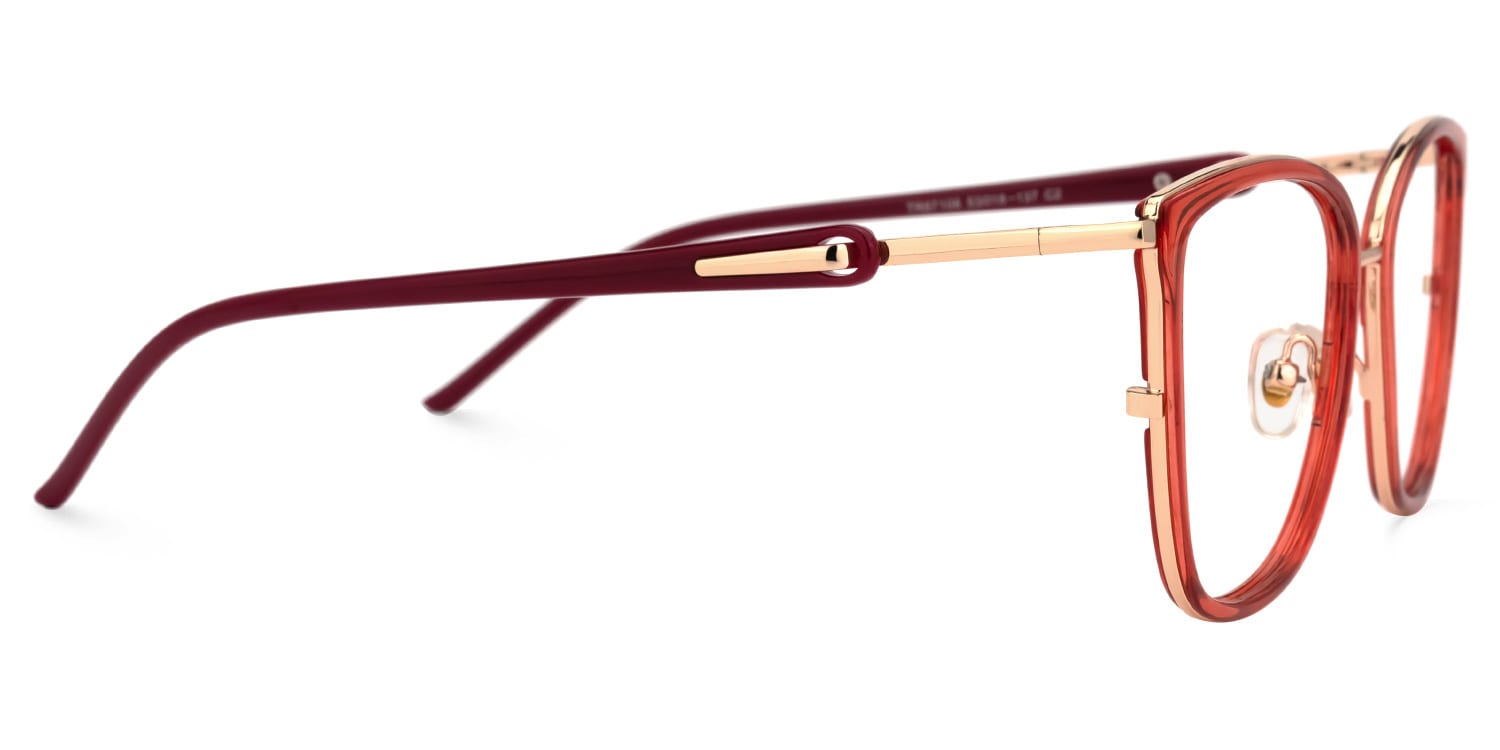 OKI❗️ Skylar Crystal Pink Frame Glasses with Butterfly Frame