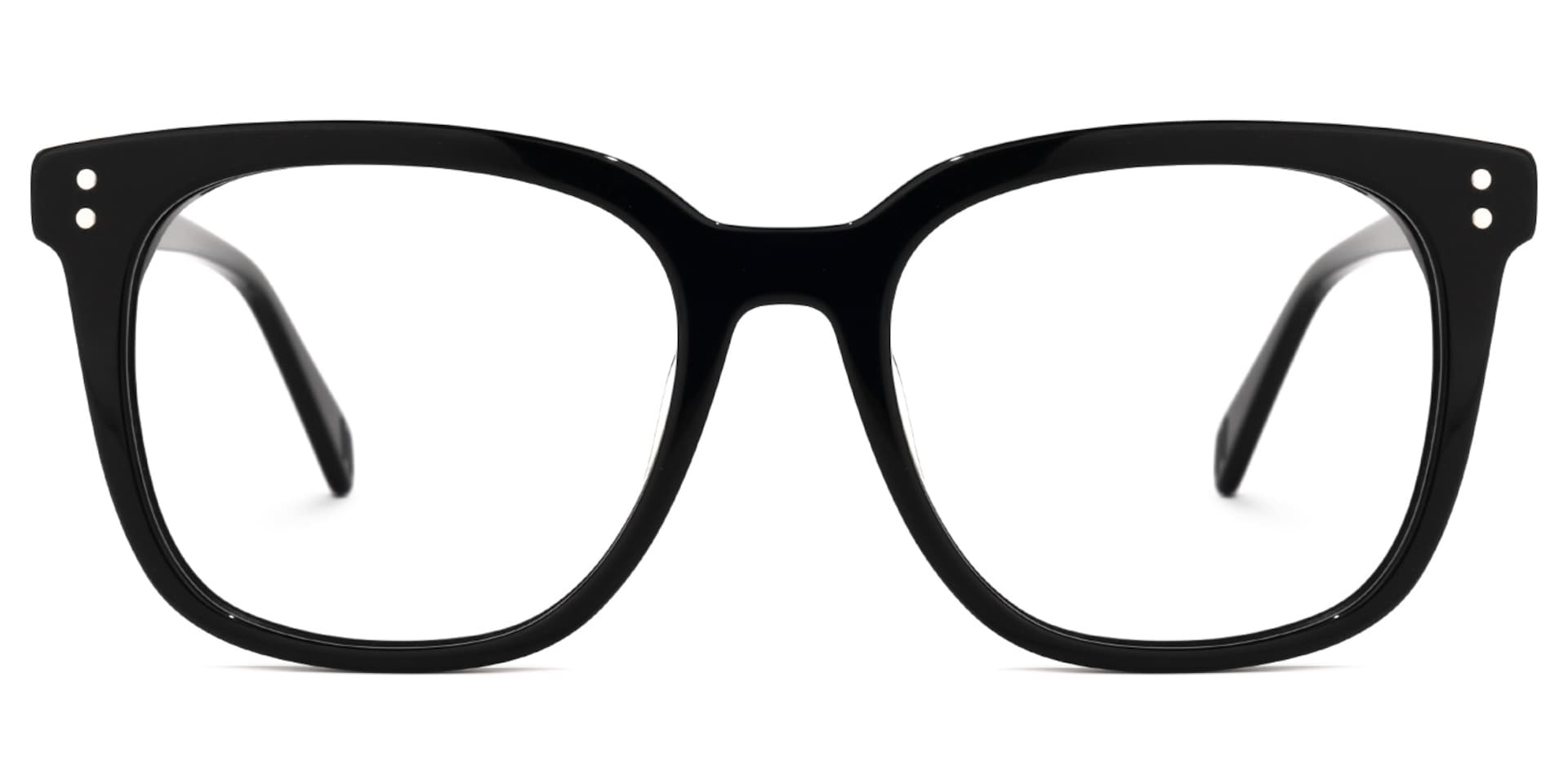 Lukretia Square Black Glasses | Zeelool Glasses0
