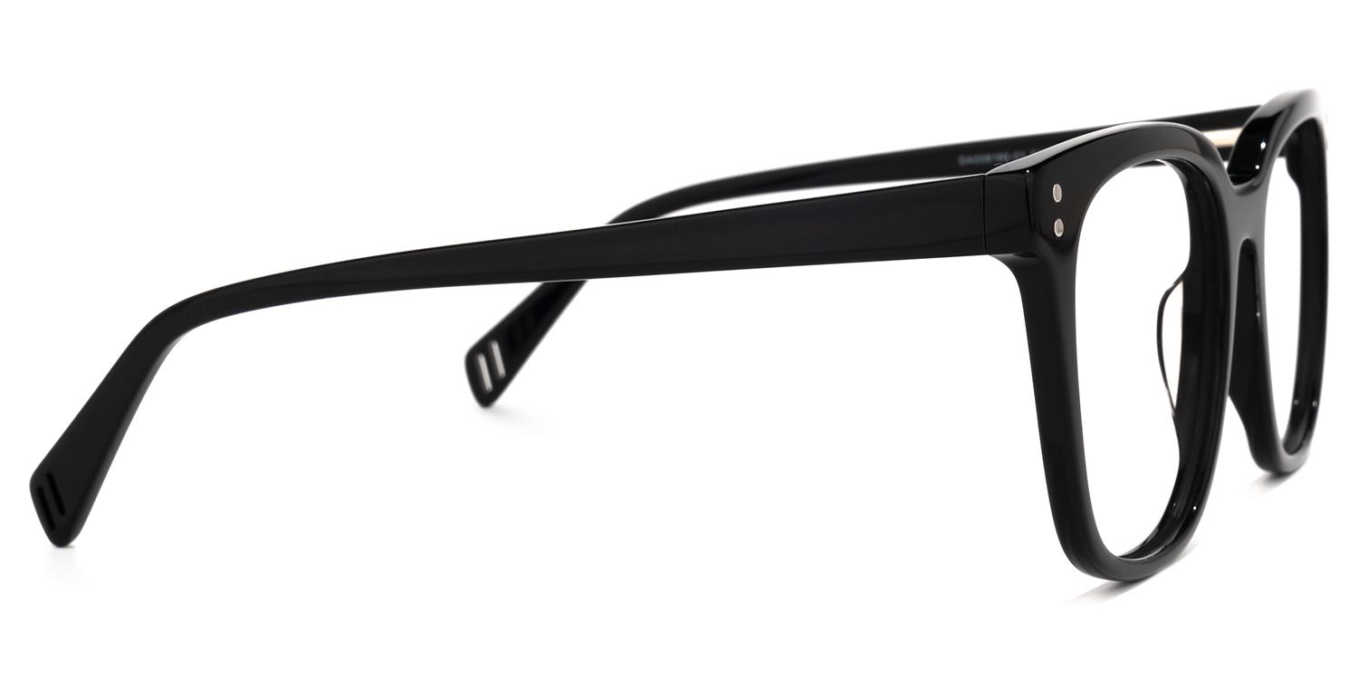 Lukretia Square Black Glasses | Zeelool Glasses