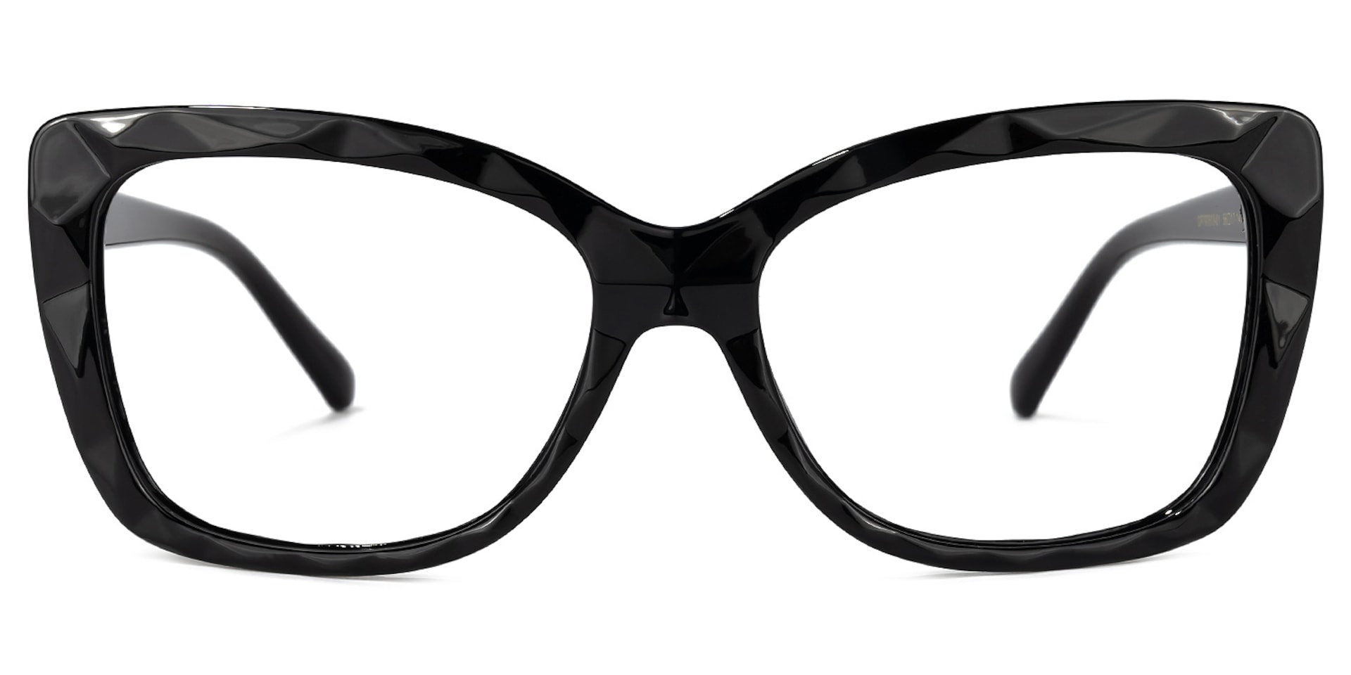 Wendell Black Cat Eye Frame Glasses | Zeelool0