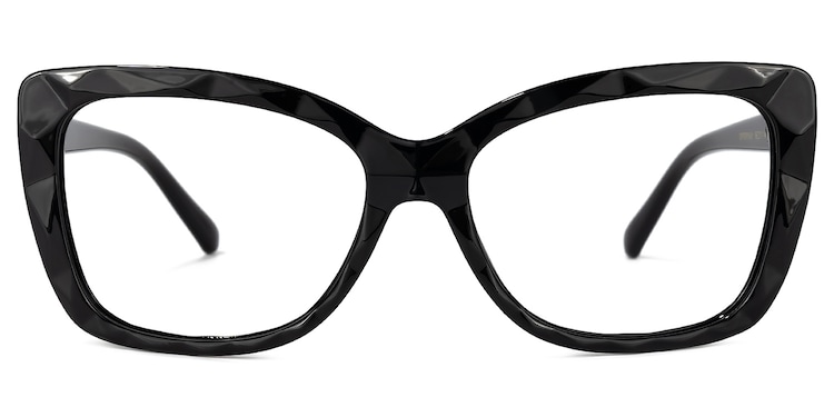 Wendell Cateye Black Glasses