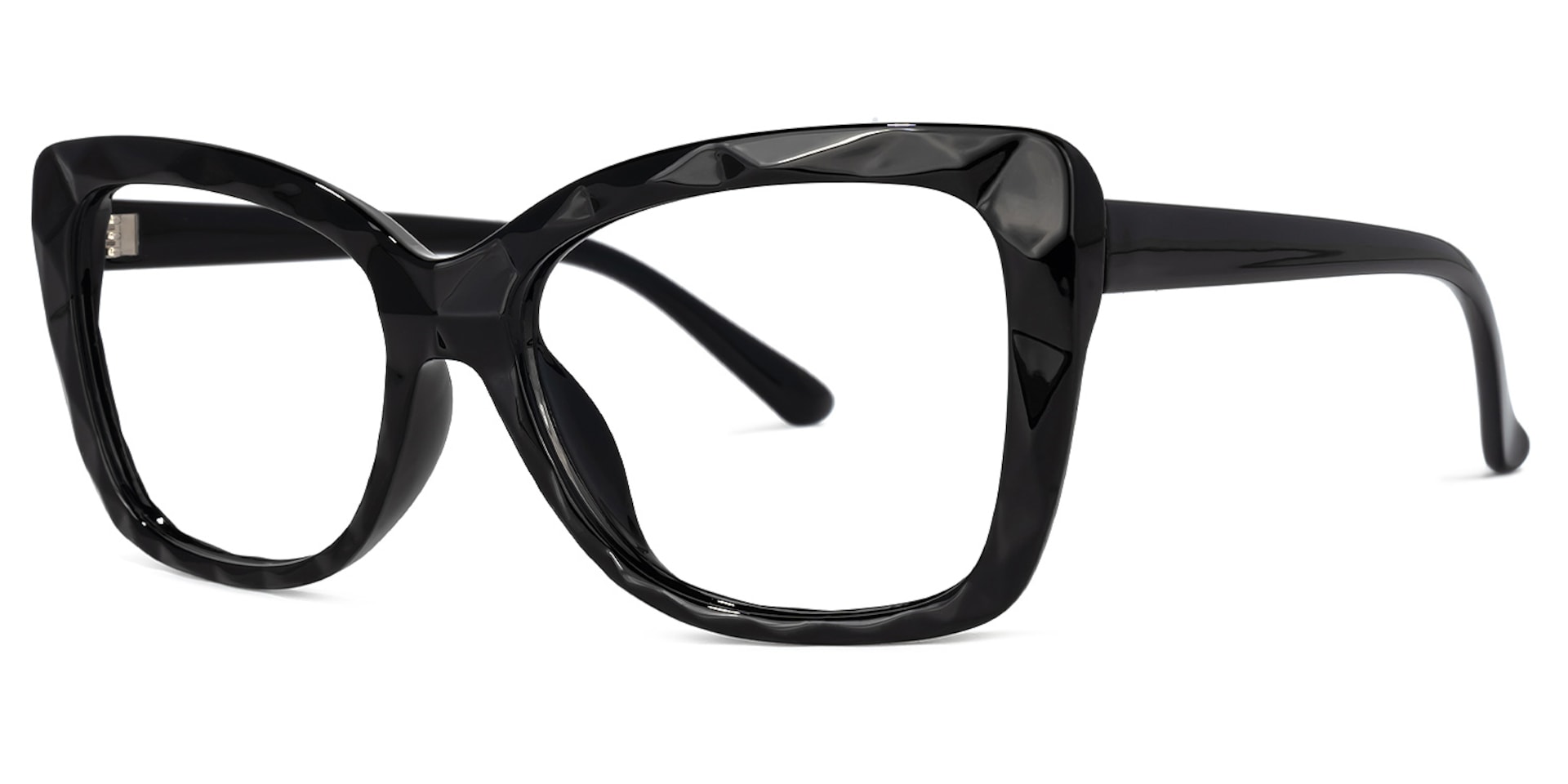 Wendell Black Cat Eye Frame Glasses | Zeelool1
