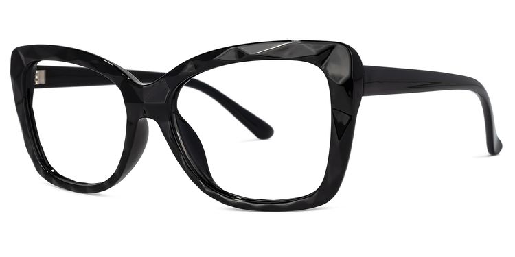 Wendell Cateye Black Glasses