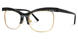 Catala Browline Gray Glasses1