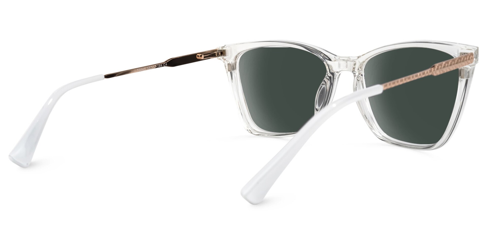 Curtina Clip-on Crystal Glasses | Zeelool Glasses4