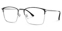 Jones Rectangle Silver Glasses1