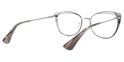 Maestre Cateye Silver Glasses3