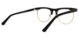 Kenyetta Browline Black Glasses3