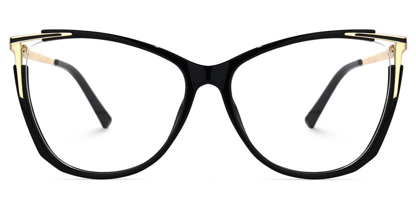 Yomary Cateye Black Glasses