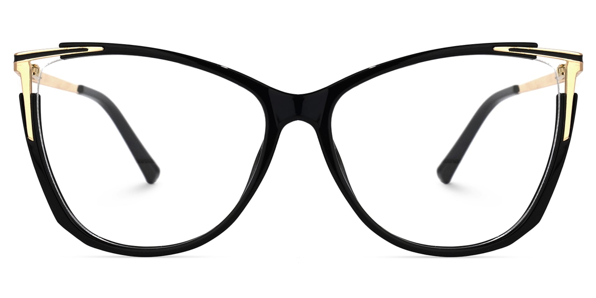 Yomary Black Cateye Frame Glasses | Zeelool Optical2