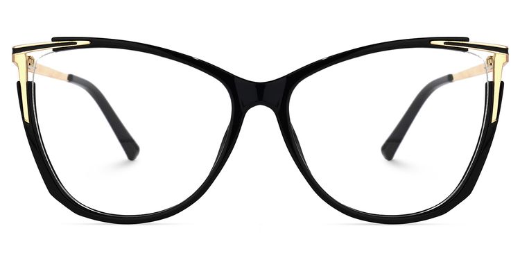 Yomary Cateye Black Glasses