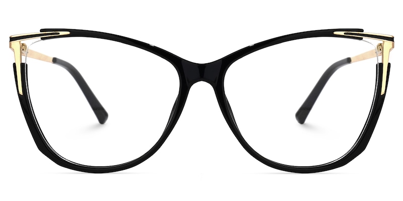 Yomary Cateye Black Glasses