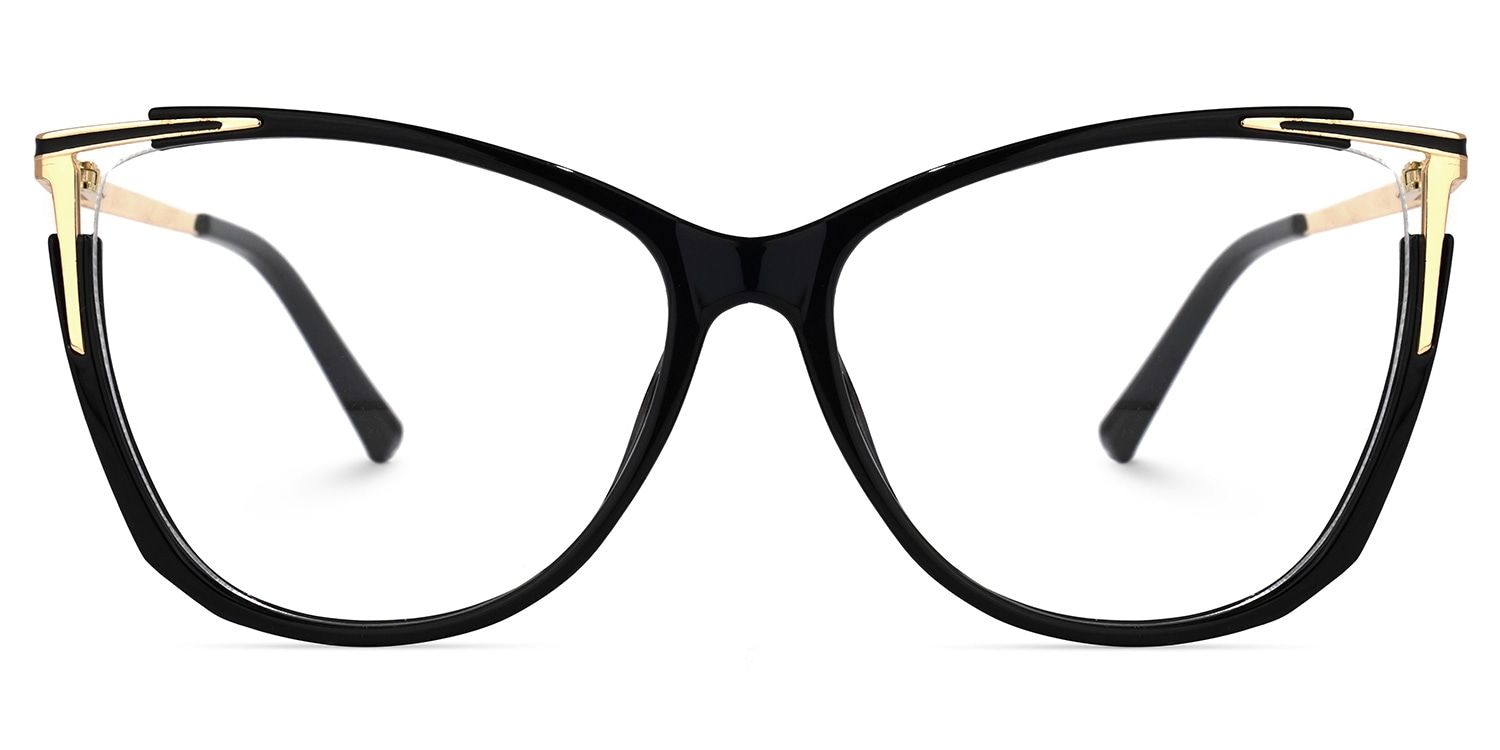 Yomary Cateye Black Glasses