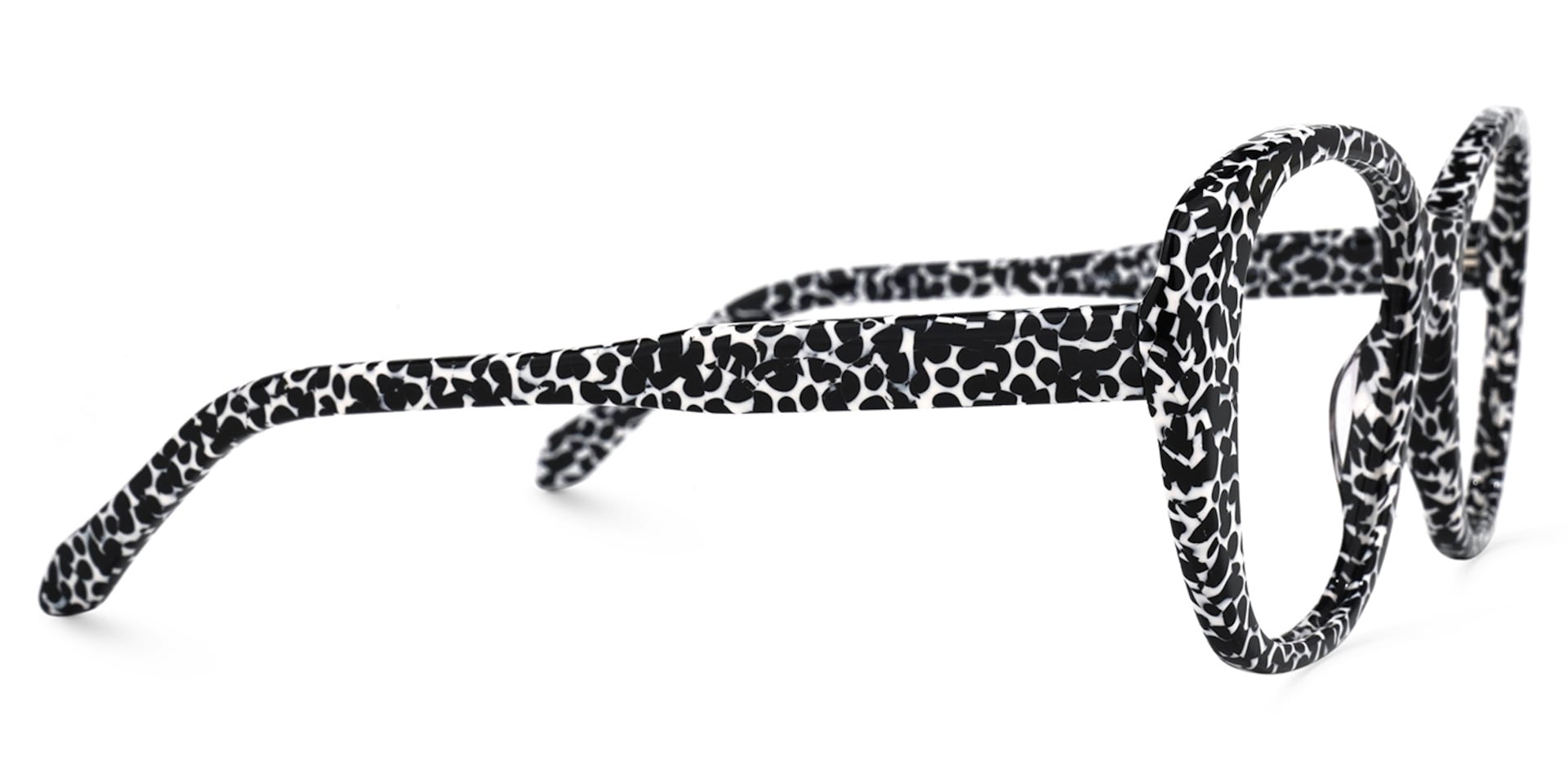 Mayda Cateye Black Glasses | Zeelool Glasses2