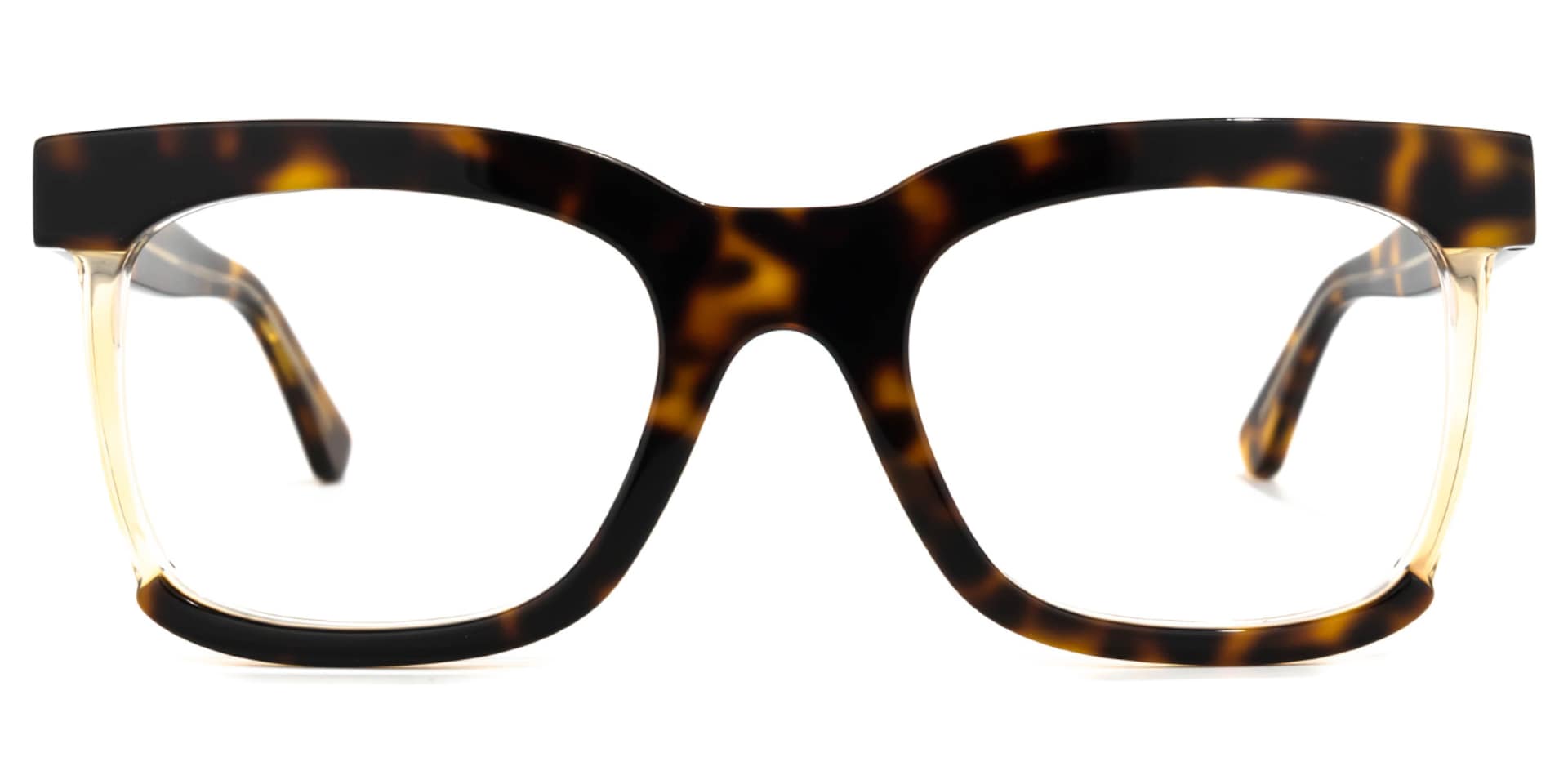 Megeney Square Tortoise Frame Glasses for Women0