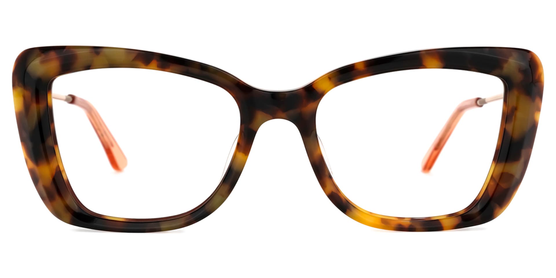 Clarinda Square Tortoise Glasses | Zeelool Glasses0