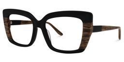 Orellana Square Black Glasses1
