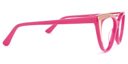 Stinson Cateye Bright-Pink Glasses2