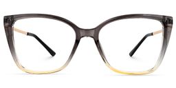 Shawnie Square Gray Glasses0