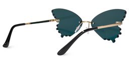 Rosie Butterfly Red Sunglasses3